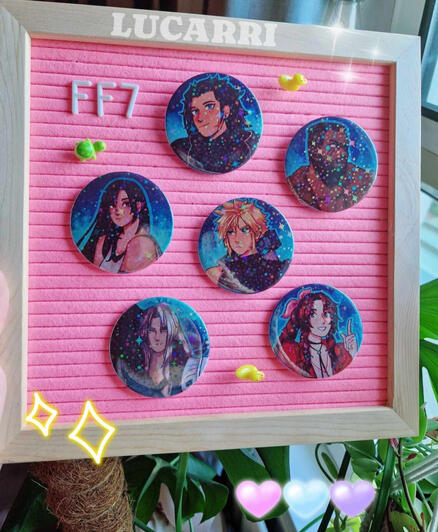 ff7 badges
